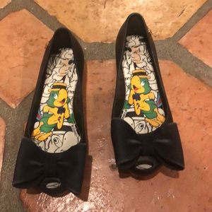 Mini Melissa black flats